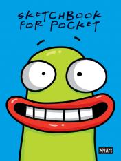 обложка MyArt. Sketchbook for Pocket. Улыбайся! от интернет-магазина Книгамир