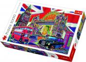 обложка 10525 Trefl - Puzzles - "1000" - Краски Лондона от интернет-магазина Книгамир