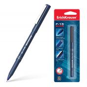 обложка Ручка капиллярная ErichKrause® F-15 Stick Classic, цвет чернил синий (в блистере по 1 шт.) 37102 от интернет-магазина Книгамир