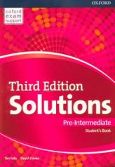 обложка Solutions Pre-Intermediate (3rd)S.B/W.B+DVD от интернет-магазина Книгамир