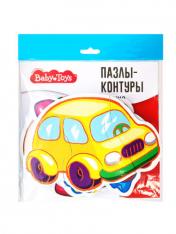 обложка Пазлы контуры "Игрушки" (мягкие) серии Baby Toys от интернет-магазина Книгамир