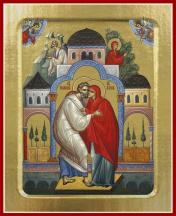 обложка Икона Иоакима и Анны, святых (на дереве): 125 х 160 от интернет-магазина Книгамир