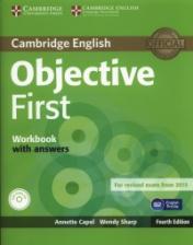 обложка Objective First 4Ed WB +ans +D от интернет-магазина Книгамир