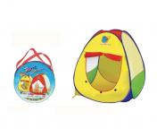 обложка Детская палатка "Игровой домик" - палатка размер 80*80*90 см. в сумке арт.Y12358027 от интернет-магазина Книгамир