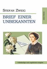 обложка Brief Einer Unbekannten от интернет-магазина Книгамир