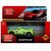 обложка Машина металл СПОРТКАР, 10 см, инерция, кор. Технопарк в кор.2*120шт от интернет-магазина Книгамир