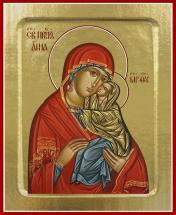 обложка Икона Анны, святой праведной (на дереве): 125 х 160 от интернет-магазина Книгамир