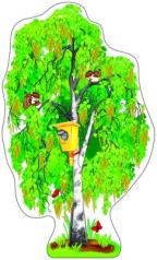 обложка Ф-9314 Плакат вырубной А3. Береза весенняя (уф-лак) - группа Деревья от интернет-магазина Книгамир