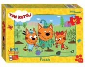 обложка 81247 Мозаика "puzzle" 60 "Три кота (new 3)" от интернет-магазина Книгамир
