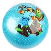 обложка Мяч 23 см с наклейкой майнкрафт ИГРАЕМ ВМЕСТЕ в кор.144шт от интернет-магазина Книгамир
