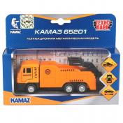 обложка Машина металл KAMAZ kamaz 65201 ЭВАКУАТОР 12 см, дв., подв.дет.,инерц., кор. Технопарк в кор.2*24шт от интернет-магазина Книгамир