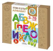 обложка Игра развивающая деревянная "Алфавит" от интернет-магазина Книгамир