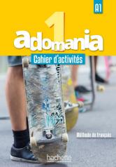 обложка Adomania 1 Cahier + CD audio + Parcours digital от интернет-магазина Книгамир