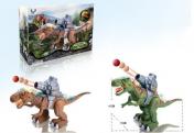обложка Динозавр на пульте р/у, стреляет мягкими шариками, в/к 24*15*20 см арт.2106998 от интернет-магазина Книгамир