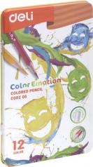 обложка Карандаши 12цв Color Emotion липа (EC00205) от интернет-магазина Книгамир