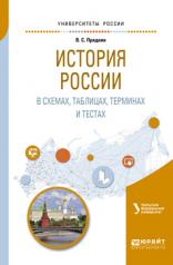 обложка История России в схемах, таблицах, терминах и тестах. Учебное пособие для вузов от интернет-магазина Книгамир