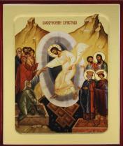 обложка Икона Воскресение Христово, на дереве: 125 х 160 (Синопсисъ) от интернет-магазина Книгамир
