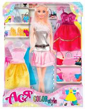 обложка Кукла Ася "Стильные цвета" набор вариант 2 арт.35139 от интернет-магазина Книгамир