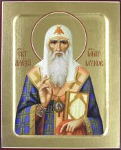обложка Икона Алексия митрополита Московского, святителя (на дереве): 125 х 160 от интернет-магазина Книгамир