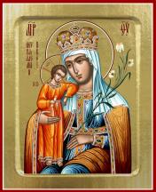 обложка Икона Пресвятой Богородицы, Неувядаемый Цвет (на дереве): 125 х 160 от интернет-магазина Книгамир