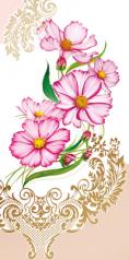 обложка КД1-14813 Конверт для денег. Изящные цветы (любое назначение, УФ-лак) от интернет-магазина Книгамир