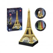 обложка Ravensburger. Пазл карт. 3D 216 "Ночная Эйфелева башня" арт.12579 от интернет-магазина Книгамир