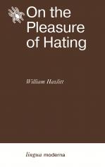 обложка On the Pleasure of Hating от интернет-магазина Книгамир