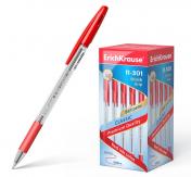 обложка Ручка шариковая ErichKrause R-301 Classic Stick&Grip 1.0, цвет чернил красный (в коробке по 50 шт.) от интернет-магазина Книгамир