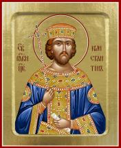 обложка Икона Константина, равноапостольного (на дереве): 125 х 160 от интернет-магазина Книгамир
