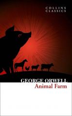 обложка Animal farm (George Orwell) Скотный двор (Джордж Оруэлл) /Книги на английском языке от интернет-магазина Книгамир
