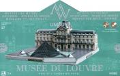 обложка Musee du Louvre = Музей Лувр. Модель из картона от интернет-магазина Книгамир