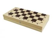 обложка Игра настольная Шахматы деревянные, поле 29см х 29см от интернет-магазина Книгамир