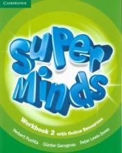 обложка Super Minds 2 Workbook with Online Resources от интернет-магазина Книгамир