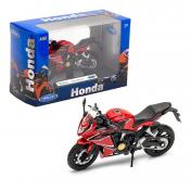 обложка Welly. Мотоцикл 1:18 "Honda CBR 650F", красный арт.12853PW от интернет-магазина Книгамир