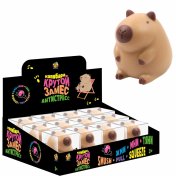обложка Крутой замес. Игрушка антистресс "Капибара" 9*7,5 см в ПВХ коробке, 12 шт в дб. арт.Т25356 от интернет-магазина Книгамир