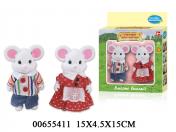 обложка Игровой набор "Happy Family" Мышки арт. 00655411/5820 (2 фигурки ) от интернет-магазина Книгамир