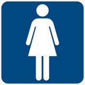 обложка ШН-14708 Наклейки. На дверь туалета для женщин (95х95 мм) от интернет-магазина Книгамир