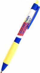 обложка Ручка гел.0,5мм синяя Paints,желты,BSGP004-01-case от интернет-магазина Книгамир