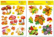 обложка *КБН-14310 Комплект декоративных наклеек формата А3. Дары Осеннего Леса от интернет-магазина Книгамир