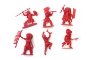 обложка Рыжий кот. Солдатики "Индейцы" (6 шт. в наборе) арт.И-7649 от интернет-магазина Книгамир