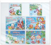 обложка *КШН-12234 Комплект наклеек на подарки от Деда Мороза: 6 ДИЗАЙНОВ В АССОРТИМЕНТЕ от интернет-магазина Книгамир