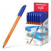 обложка ErichKrause® Ручка шариковая "Orange Stick. Ultra Glide Technology" U-108 синяя (поштучно) арт.47582 от интернет-магазина Книгамир
