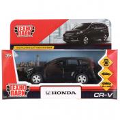 обложка CR-V-BK 272458 Машина металл HONDA CR-V длина 12 см, двери, багаж, инерц, черный, кор. Технопарк в к от интернет-магазина Книгамир