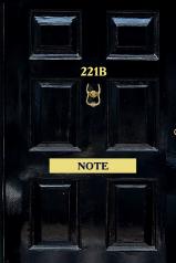 обложка Шерлок. 221b Note. Стильный блокнот для поклонников великого сыщика (твердый переплет) от интернет-магазина Книгамир