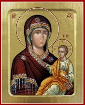 обложка Икона Пресвятой Богородицы, Попская (на дереве): 125 х 160 от интернет-магазина Книгамир