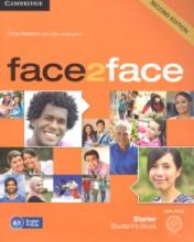 обложка face2face Starter Student''s Book with +DVD. Redston, Chris от интернет-магазина Книгамир
