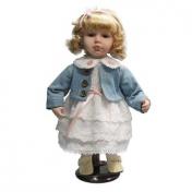 обложка Angel Collection.53653 Кукла фарфор 12" "Бирюсинка" от интернет-магазина Книгамир