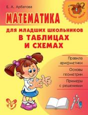 обложка Математика для младших школьников в таблицах и схемах от интернет-магазина Книгамир