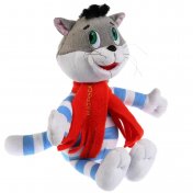 обложка V62523-18 Игрушка мягкая Союзмультфильм кот матроскин, 18см, муз. чип, в пак. Мульти-пульти в кор.24 от интернет-магазина Книгамир