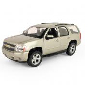 обложка Welly. Машинка 1:24 "Chevrolet Tahoe" метал., открыв. передние дв. и кап., золотистая арт.22509W от интернет-магазина Книгамир